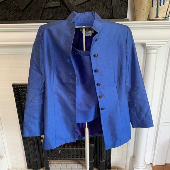 Vintage Carlisle all silk 3 piece suit. Excellent condition- was over 400 - Picture 3 of 3